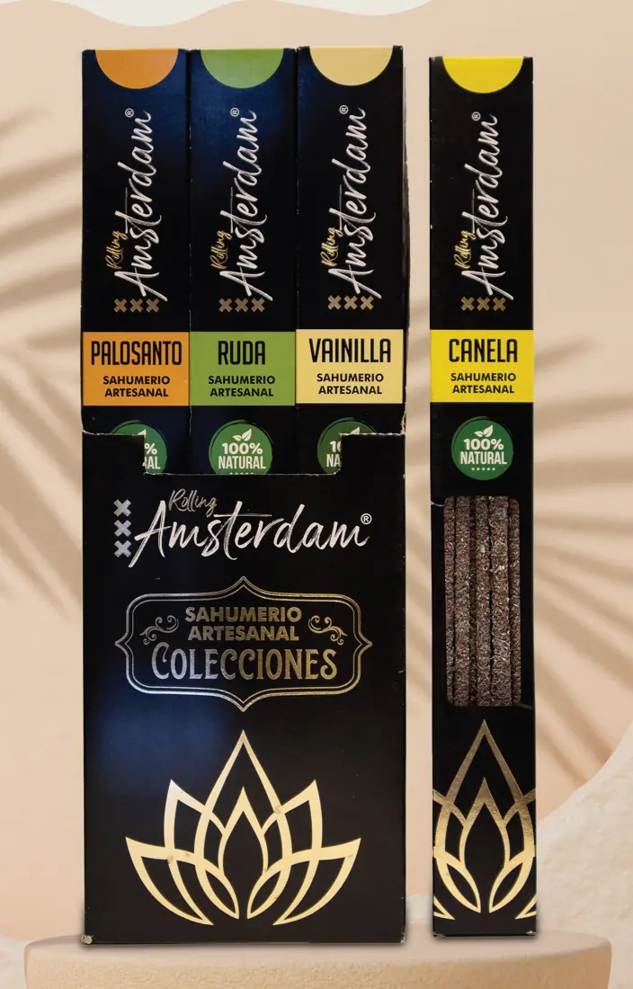 Rolling Amsterdam 16" Sahumerio Artesanal display packaging