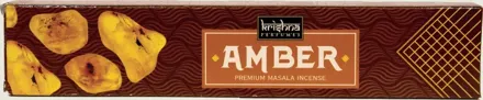 Amber incense box