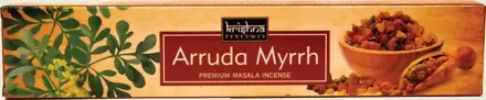 Arruda Myrrh incense box