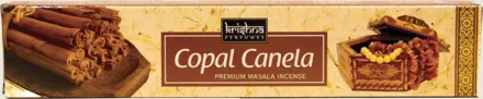 Copal Cinnamon incense box
