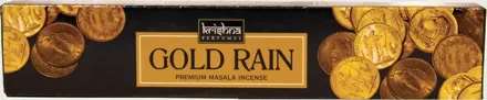 Gold Rain incense box