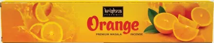 Orange incense box