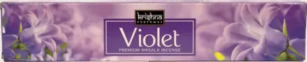 Violet incense box