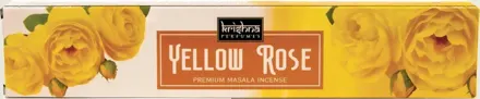 Yellow Rose incense box