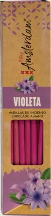 Violet incense box